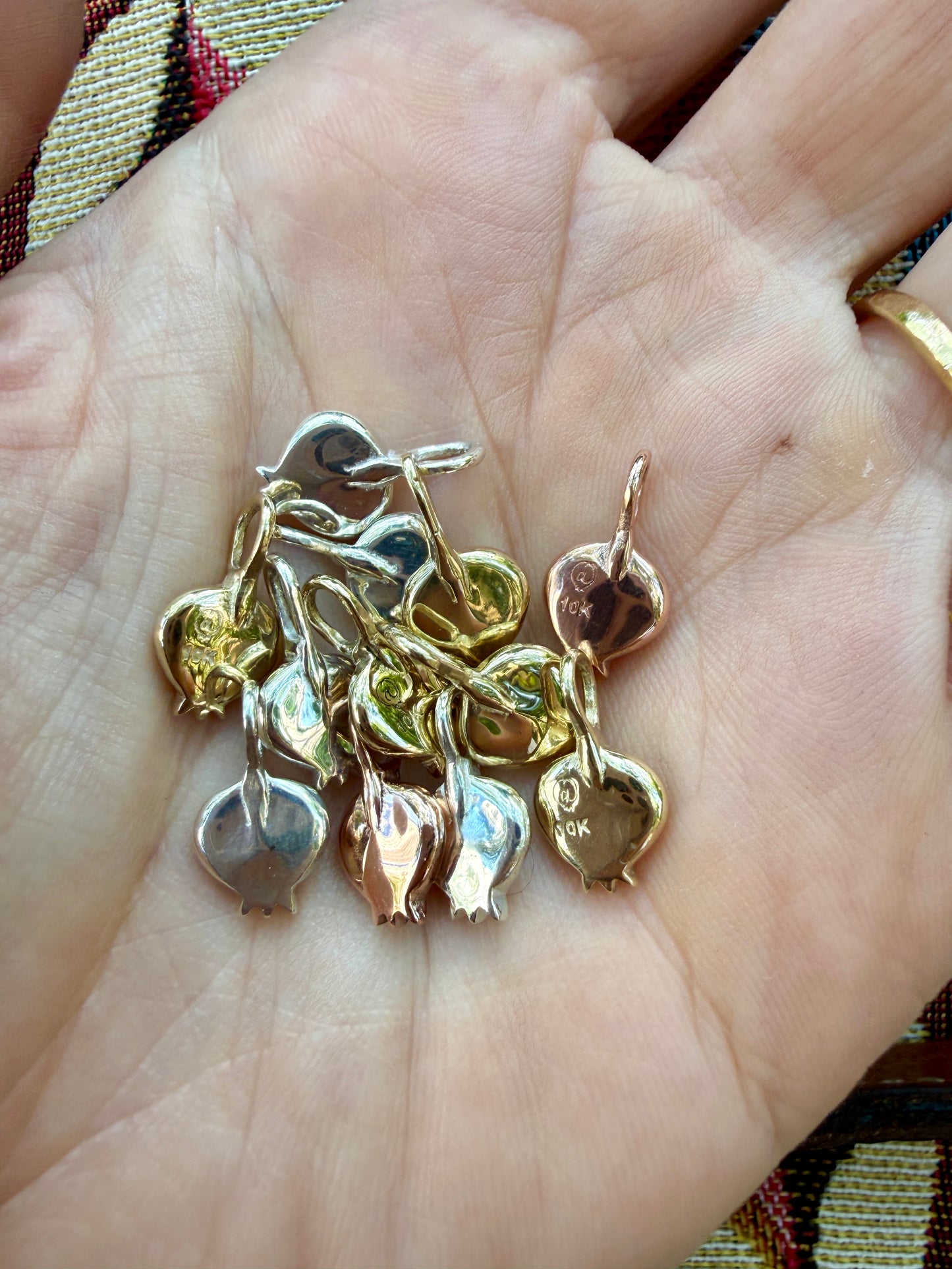 Baby Pom Charm - August Birthday Drop